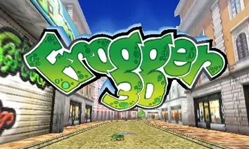 Frogger 3D (Usa) screen shot title